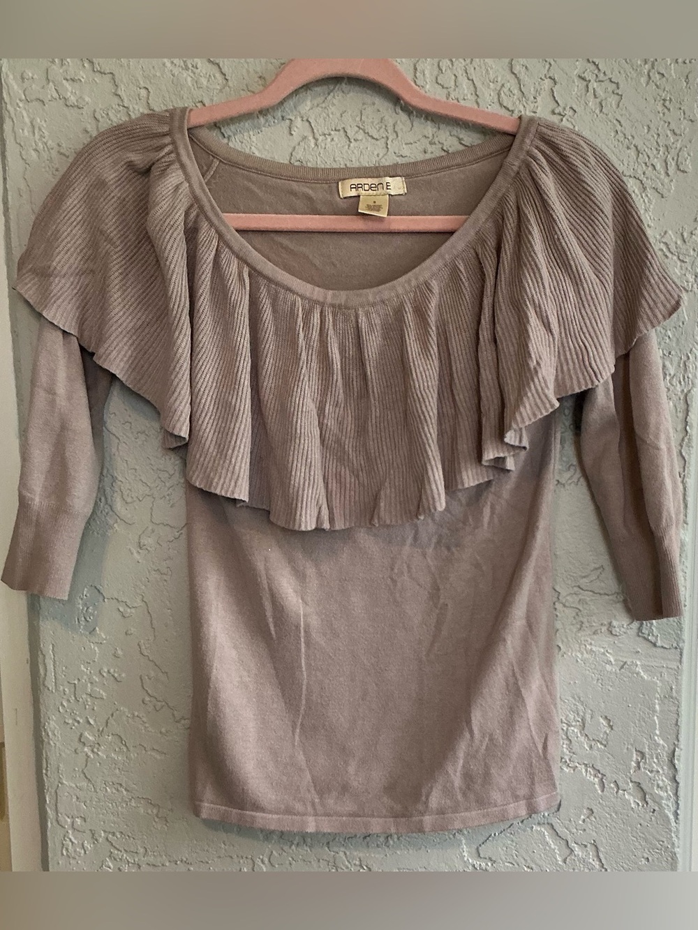 Arden B Ruffle Yoke Blouse